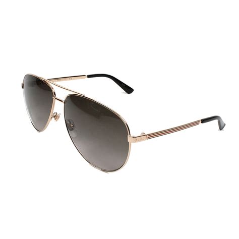 gucci aviator sunglasses black and gold|Gucci sunglasses aviator gold men.